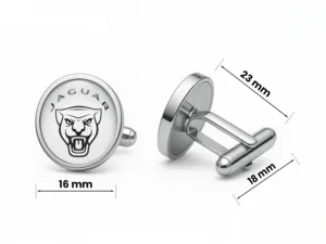 Jaguar Wedding Cufflinks Gift Set Stylish Minimal Pro Edition
